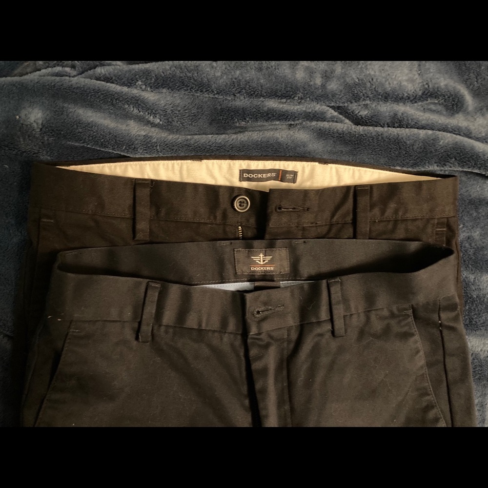 Lot 2 men’s dockers slim fit dress pants 30x32